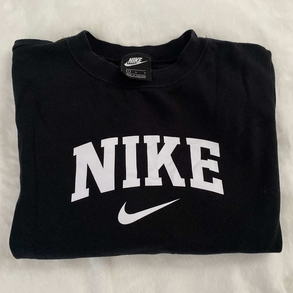 Nike Black Crewneck